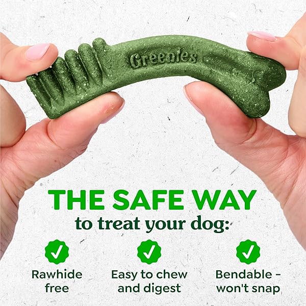 GREENIES DOG TREATS VETERINARIAN-RECOMMENDED NATURAL DENTAL TREATS FOR DOGS, TEENIE SIZE, SWEET POTATO FLAVOR, 36 OZ. PACK, 130 COUNT