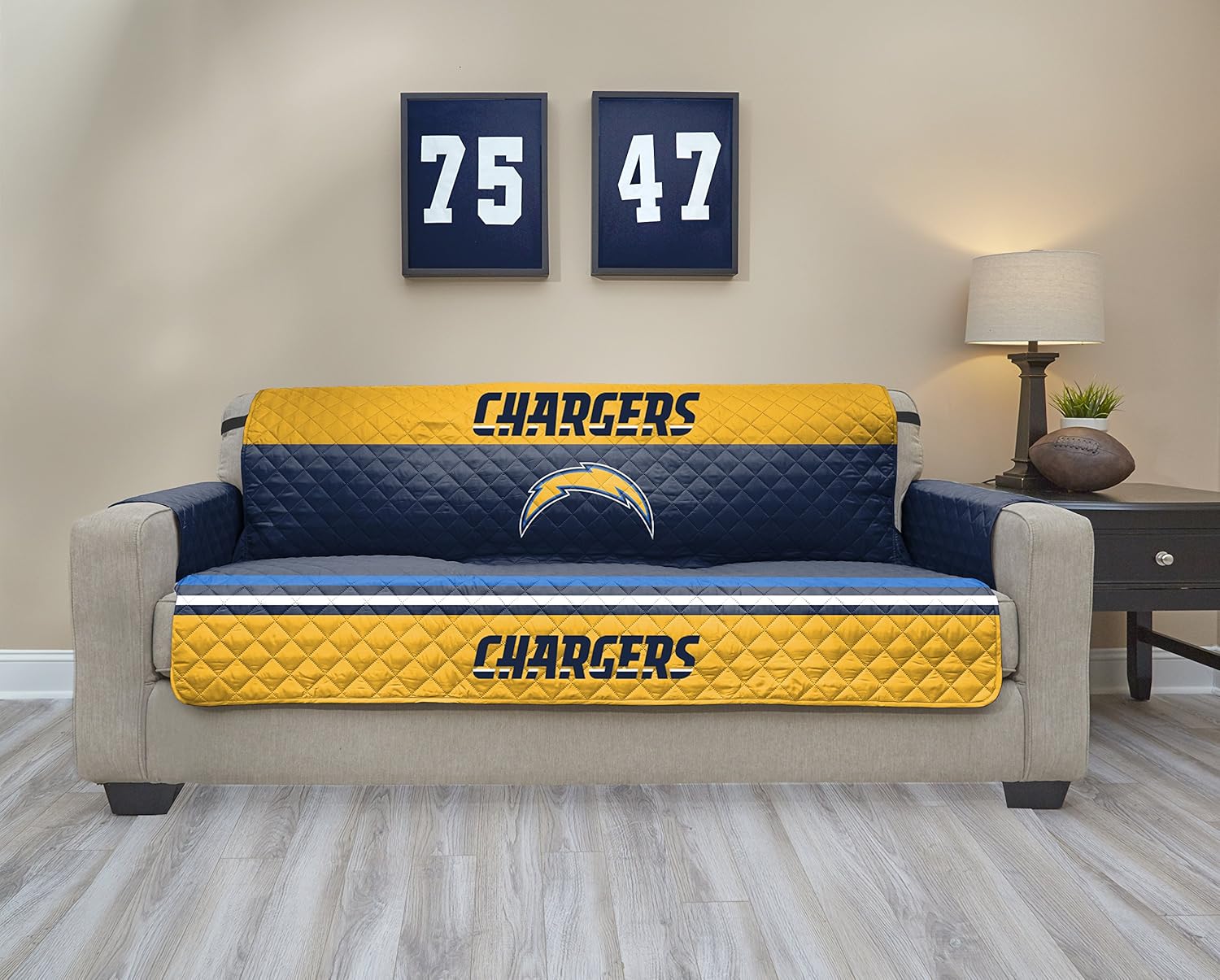 Amazon Com Pegasus Sports Nfl San Diego Chargers Sofa Waterproof
