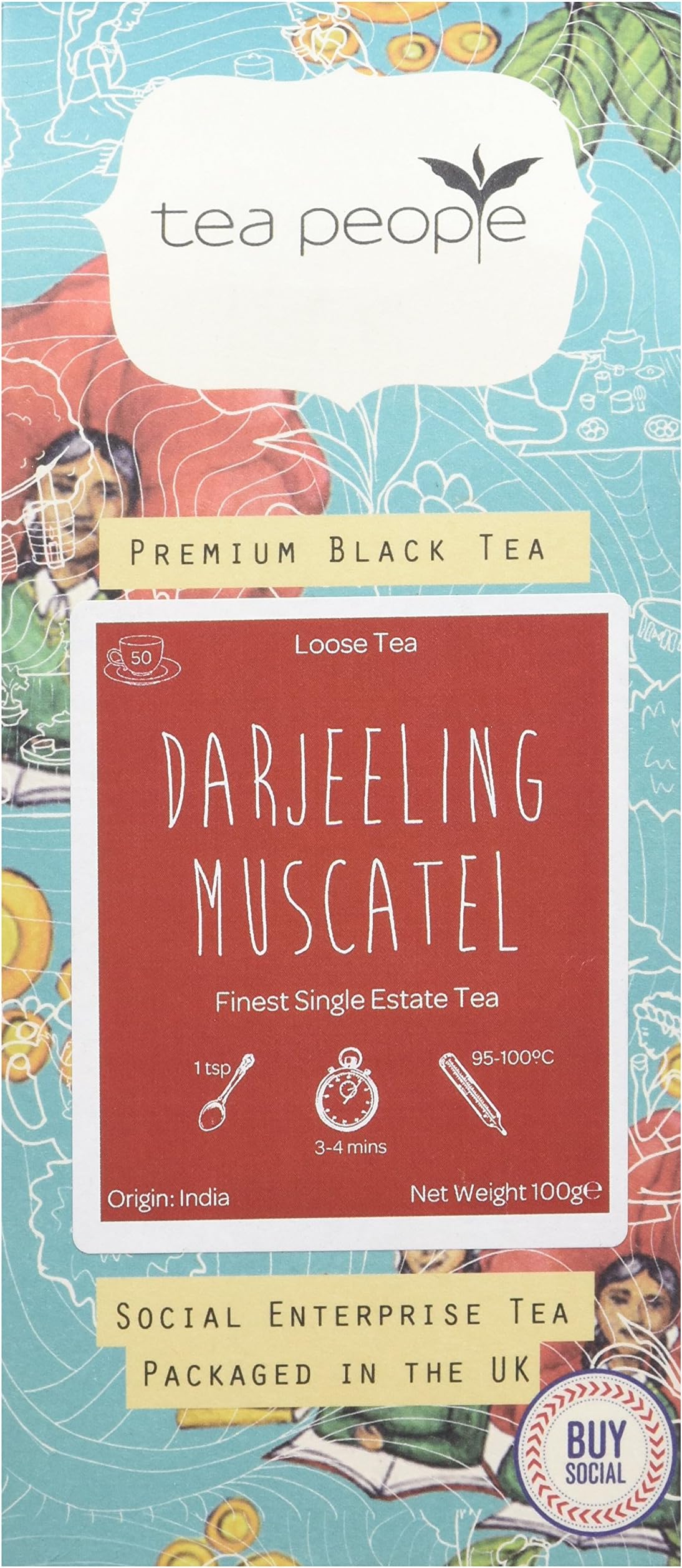 Tea People Darjeeling Muscatel - 100g Loose Tea Pack