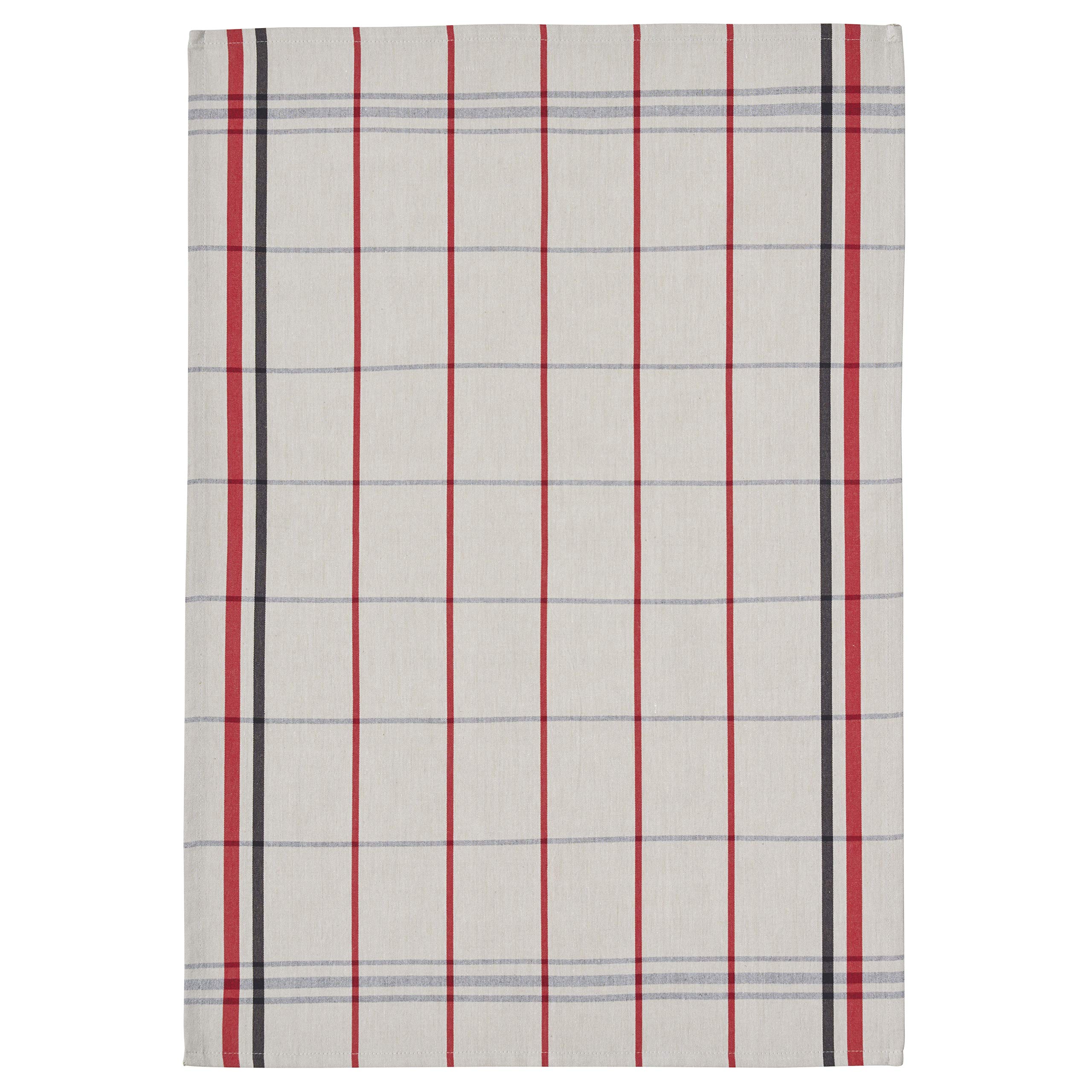 Coucke CCK327-CCK817 Tea Towel Printed Linen Tropical Green 50 x 75 cm — image 1