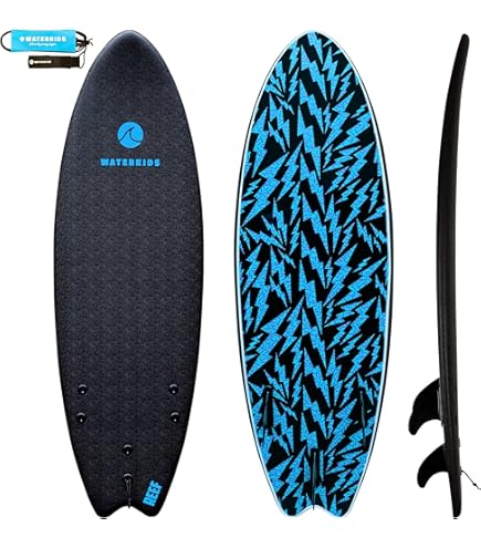 Amazon.com : Scott Burke 5'2 Baja Fish Soft Surfboard, Blue