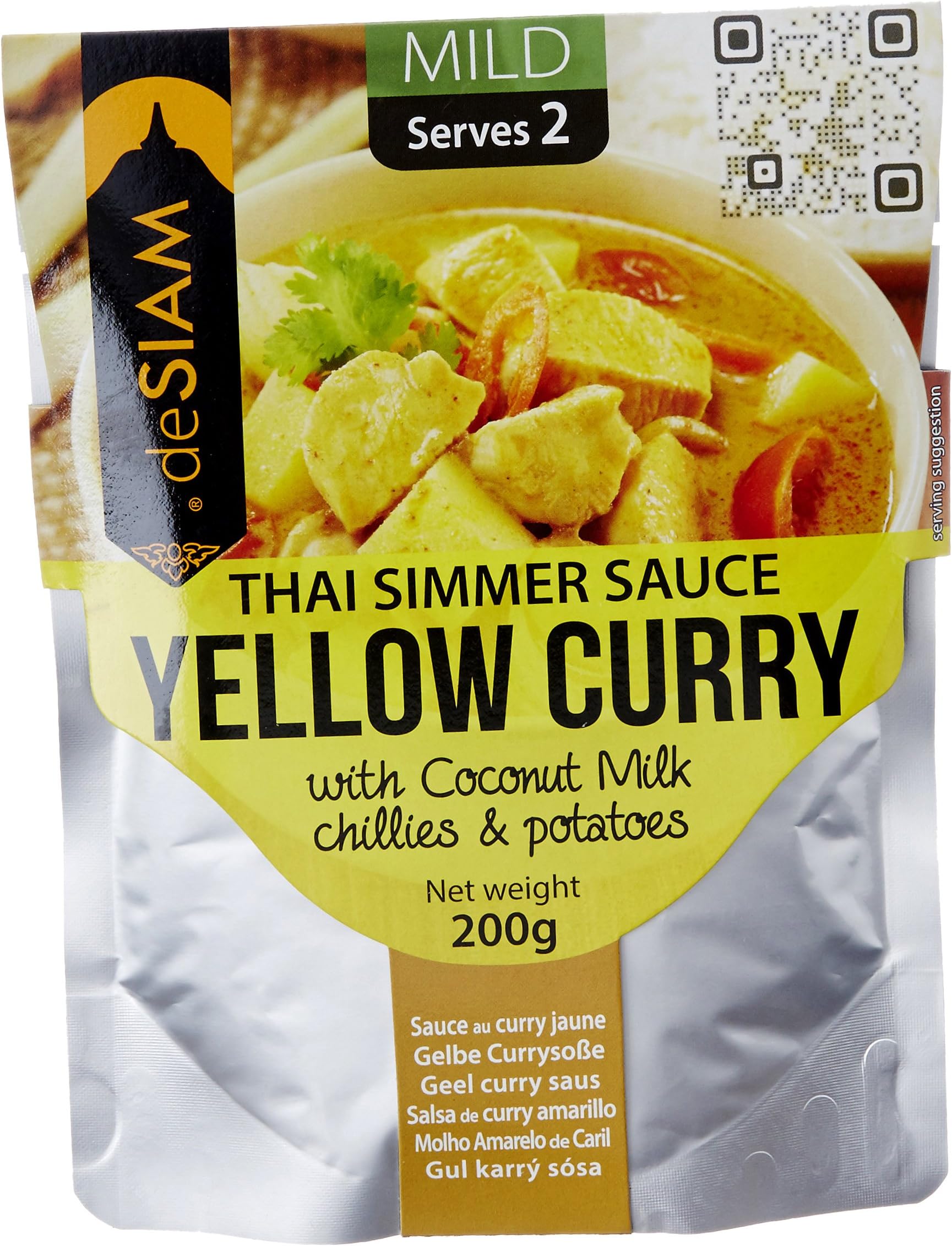 deSiam Yellow Curry Sauce, 200 g
