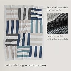 Double Stitch by Bedsure Twin Size Throw Blanket
