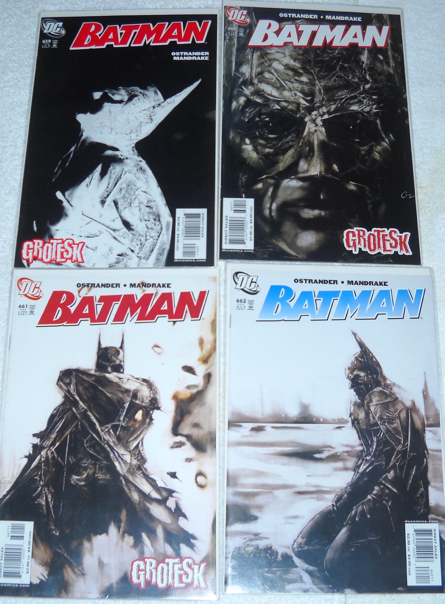 Batman 659 660 661 662 Grotesk Various Amazon Com Books