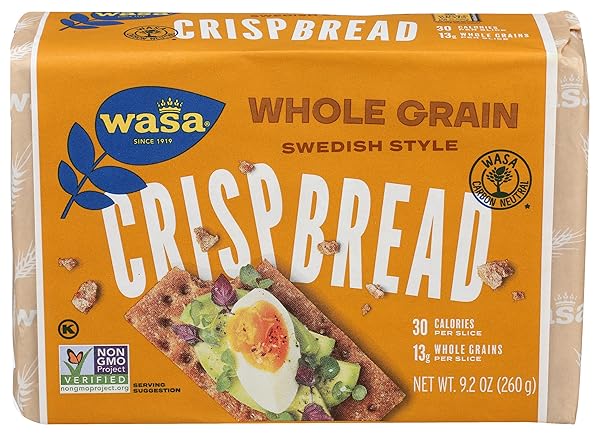 WASA WHOLEGRAIN CRISPBREAD, 9.2 OZ (PACK OF 1)