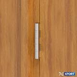 XFORT 3 inch Polished Chrome Ball Bearing Hinges 2 Pairs 40kg Steel Door Hinges view 5