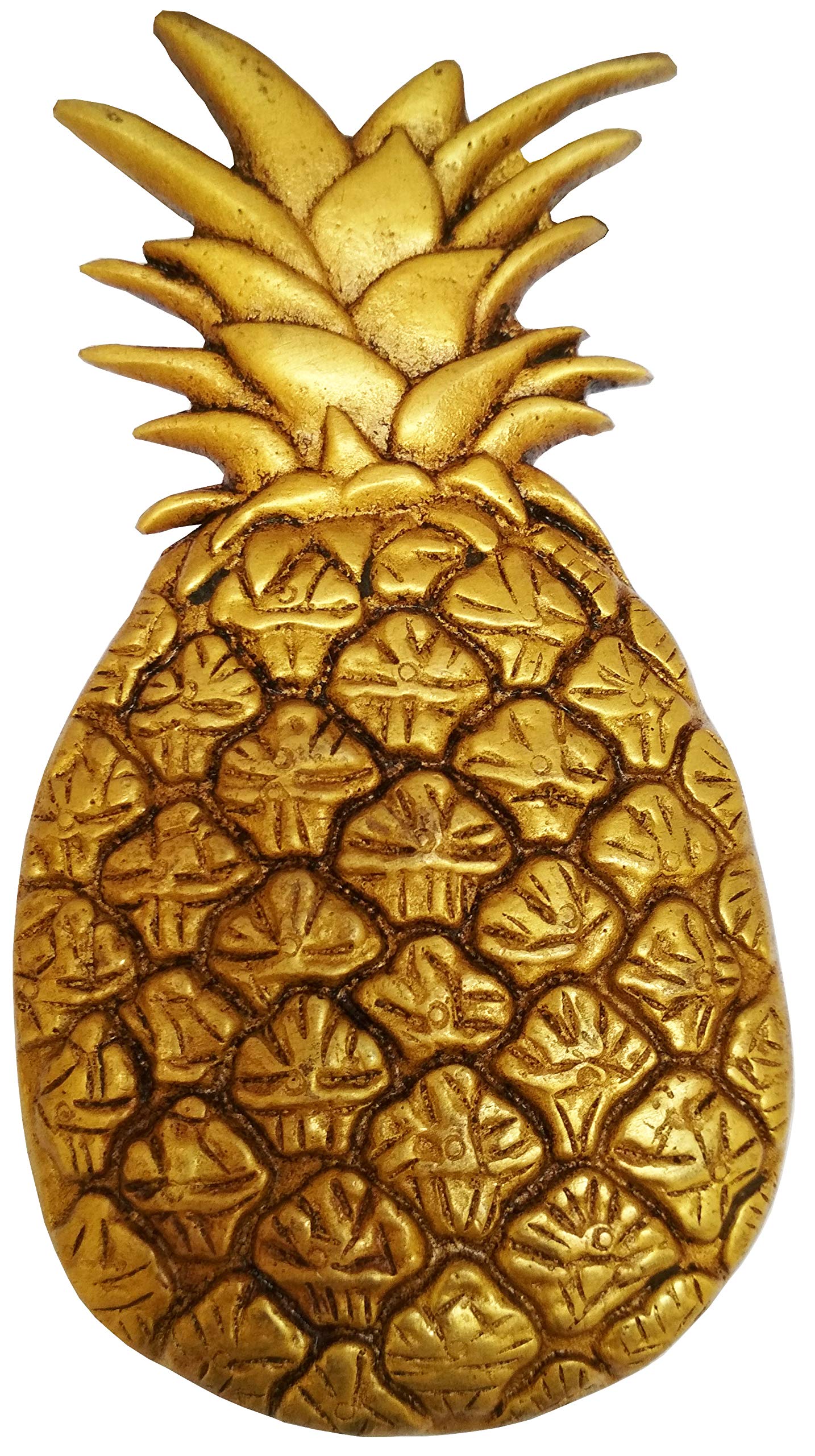 Purpledip Pure Brass Unique Door Knob Drawer Cupboard Pull Handle 'Fruity Delight' (11590)