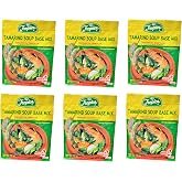 AquaNation Listing For Tropics Tamarind Soup Base Mix 1.4 oz &ndash; Authentic Filipino Sinigang Sa Sampalok Seasoning &ndash; Tangy &amp; Savory Flavor for Traditional Sour Soup (Pack of 6)