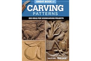 Great Book of Carving Patterns: 200 Ideas for Woodcarving Projects