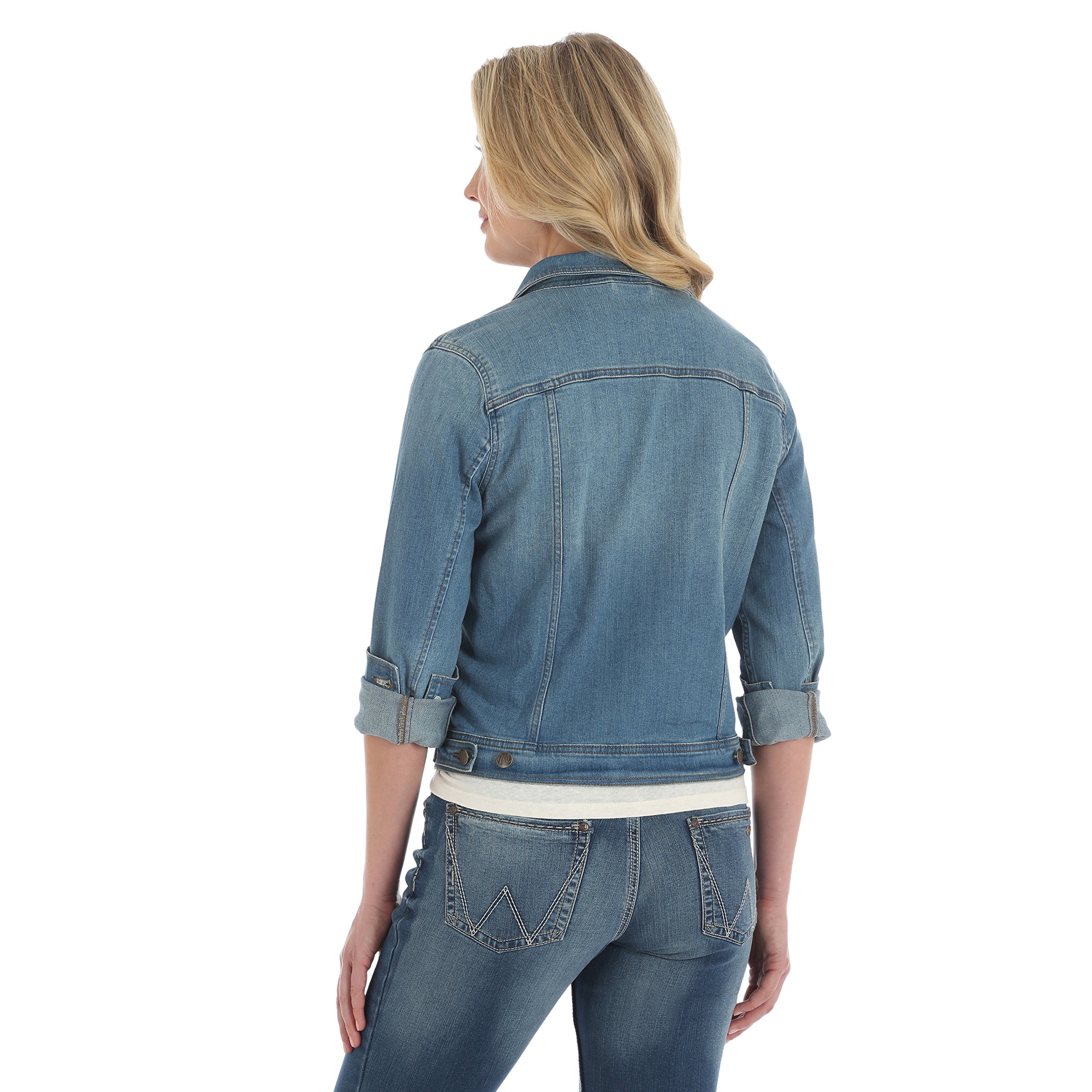 Wrangler Women's Western Denim Jacket - Denim Fit