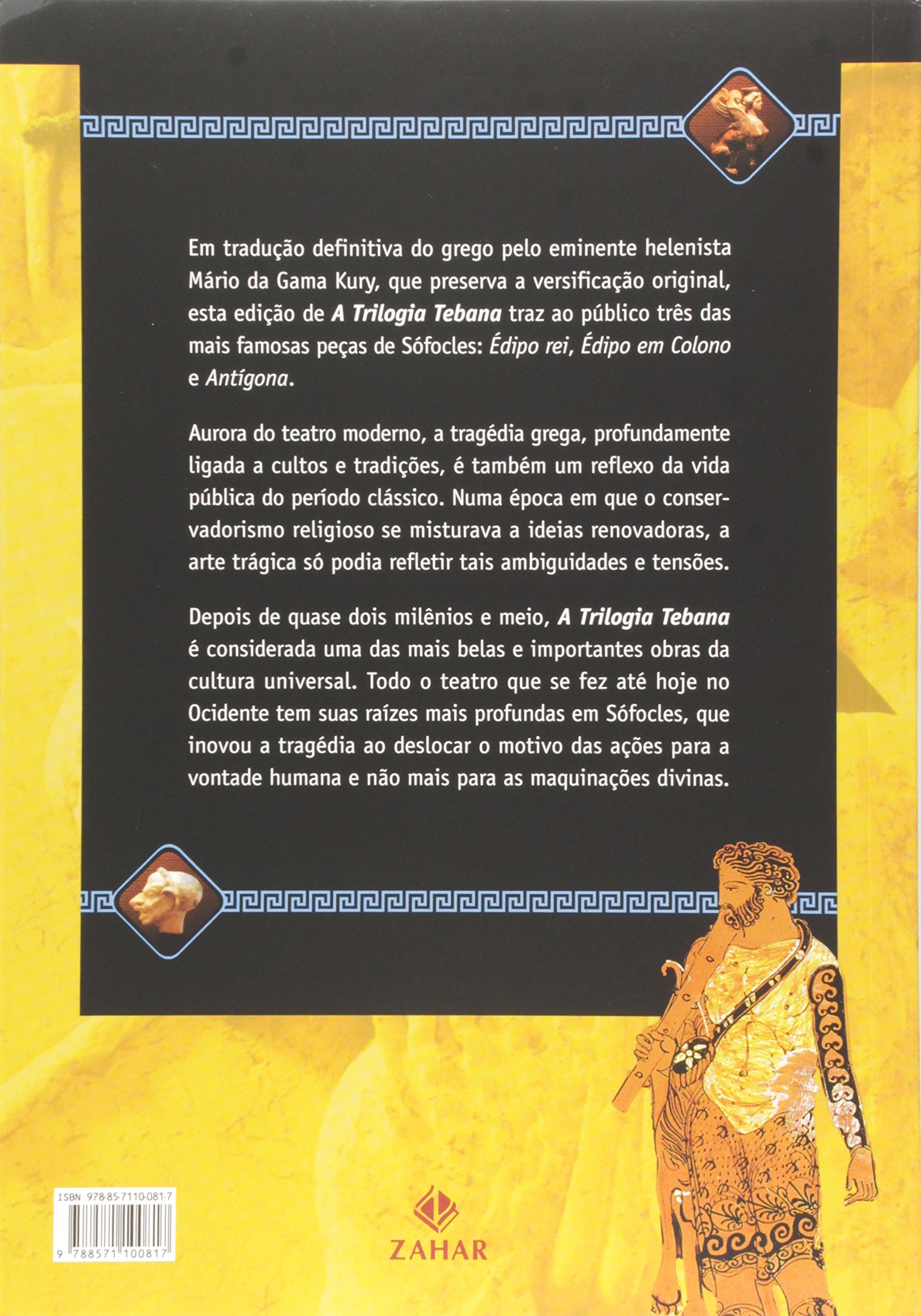 A Trilogia Tebana Edipo Rei Edipo Em Colono Antigona Sofocles 9788571100817 Amazon Com Books a trilogia tebana edipo rei edipo em