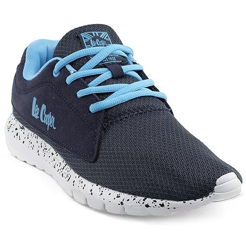 lee cooper navy blue running shoes