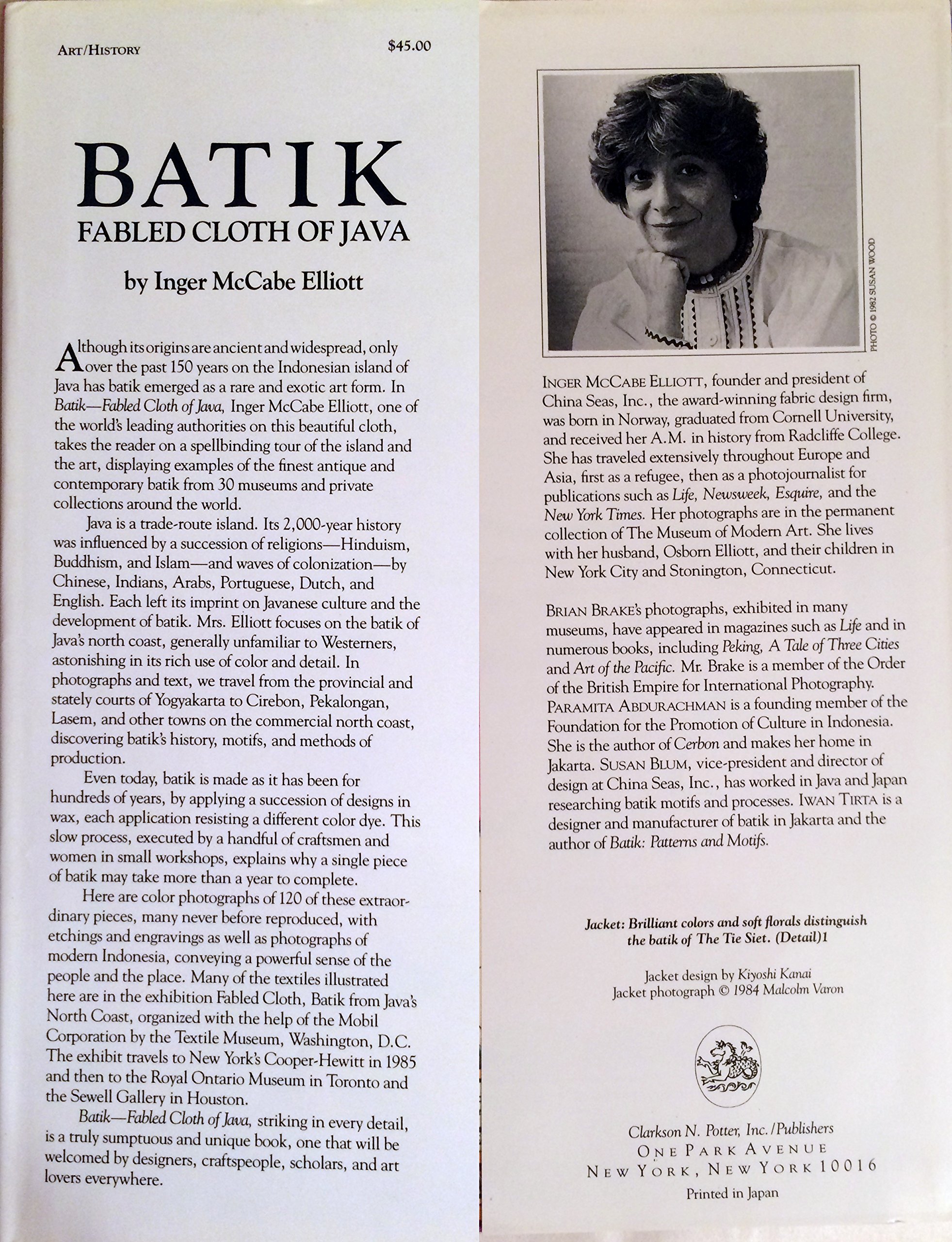 Batik Amazon De Elliott Inger Mccabe Fremdsprachige Bucher