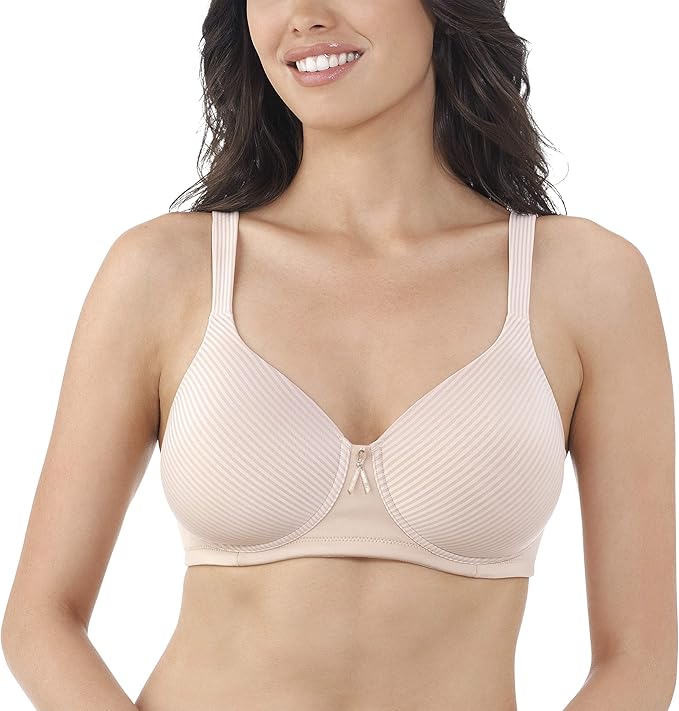 Brilliance by Vanity Fair Womens Full Coverage Comfort Wirefree Bra