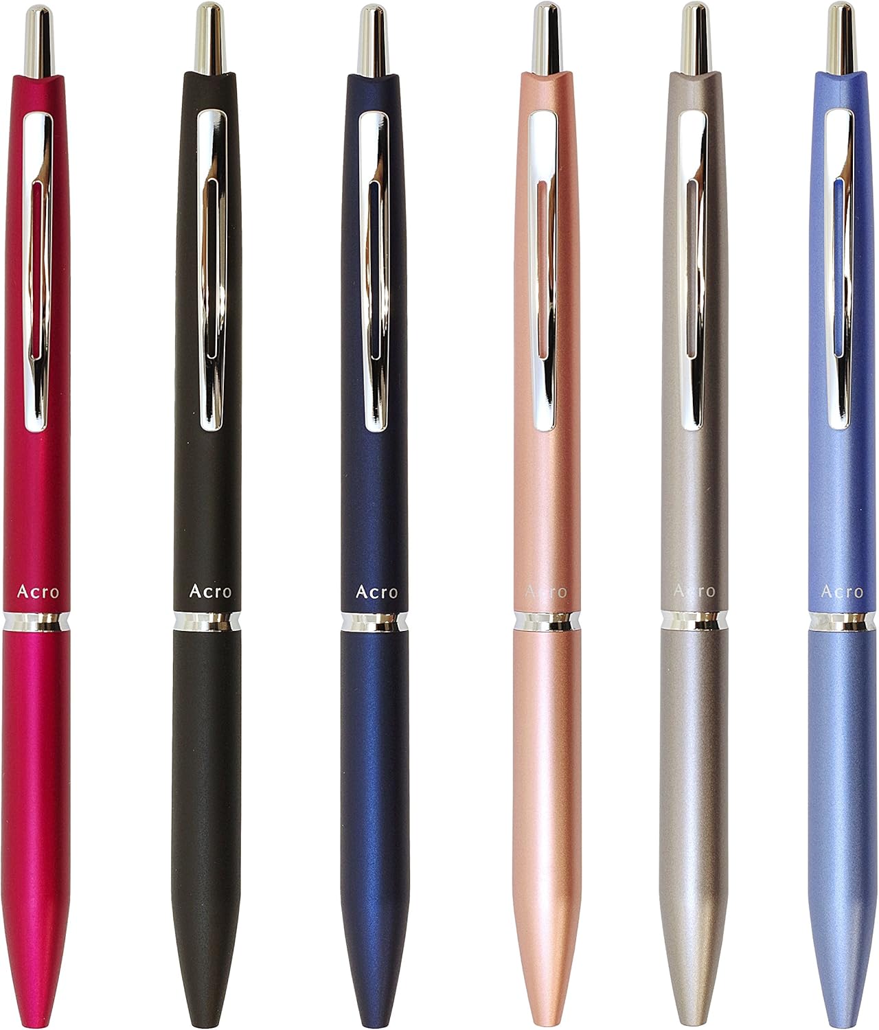 Amazon Pilot 油性ボールペン アクロ1000 0 5mm ネイビー Bac 1sef Nv 本体サイズ 142 6x9 8mm ノック式 17 1g 油性ボールペン 文房具 オフィス用品