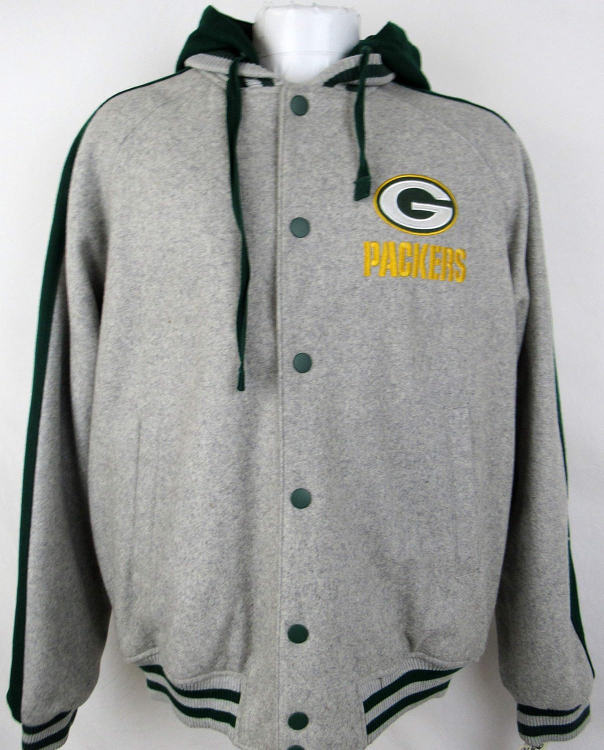 GIII Sports Green Bay Packers Mens Size Large Wool Blend