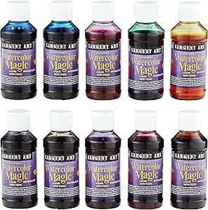Sargent Art 22-6210 10-Count 4-Ounce Watercolor Magic
