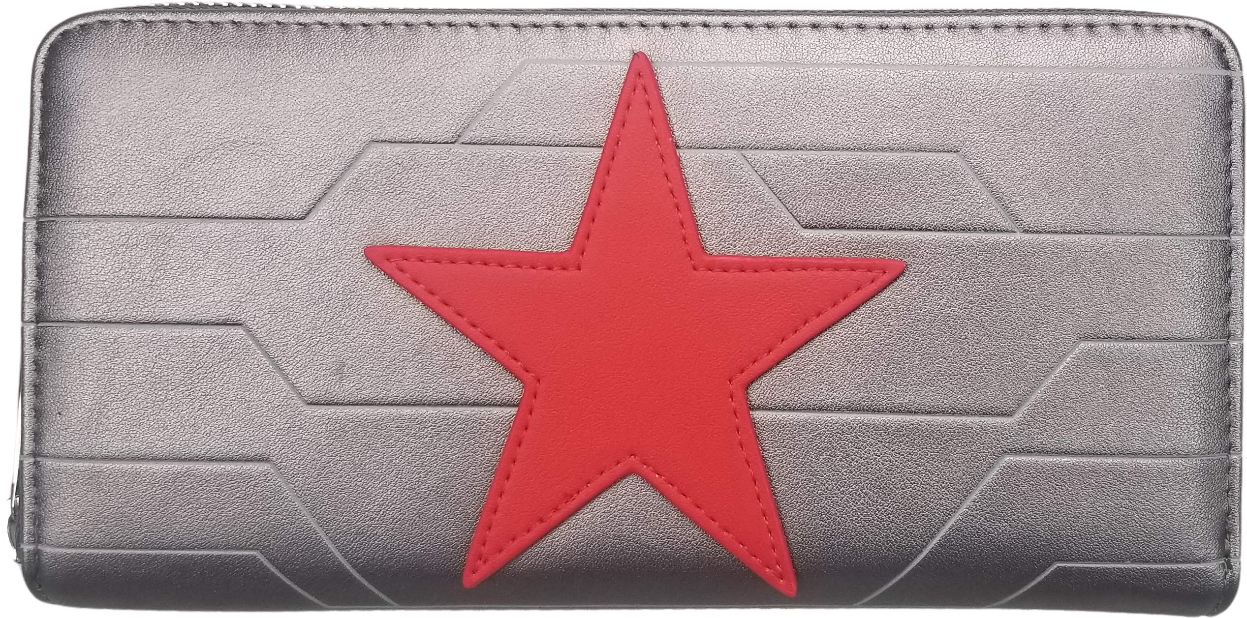 Photo 1 of Loungefly x Marvel Winter Soldier Cosplay Zip-Around Wallet
