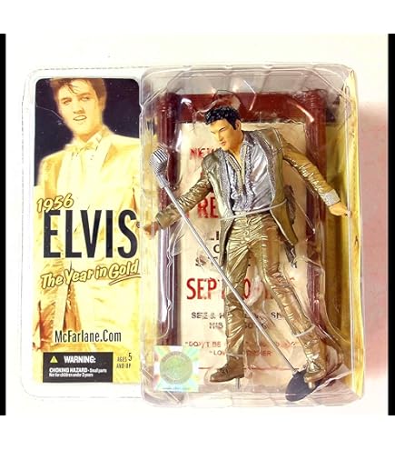 Amazon.com: McFarlane - Elvis Presley Early 60's Rockabilly figure