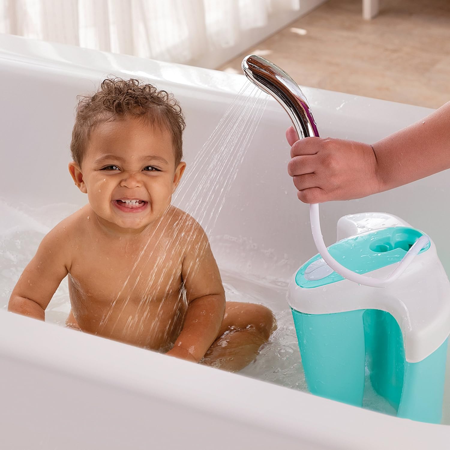 Summer Lil Luxuries Whirlpool, Bubbling Spa & Shower, Blue : Baby