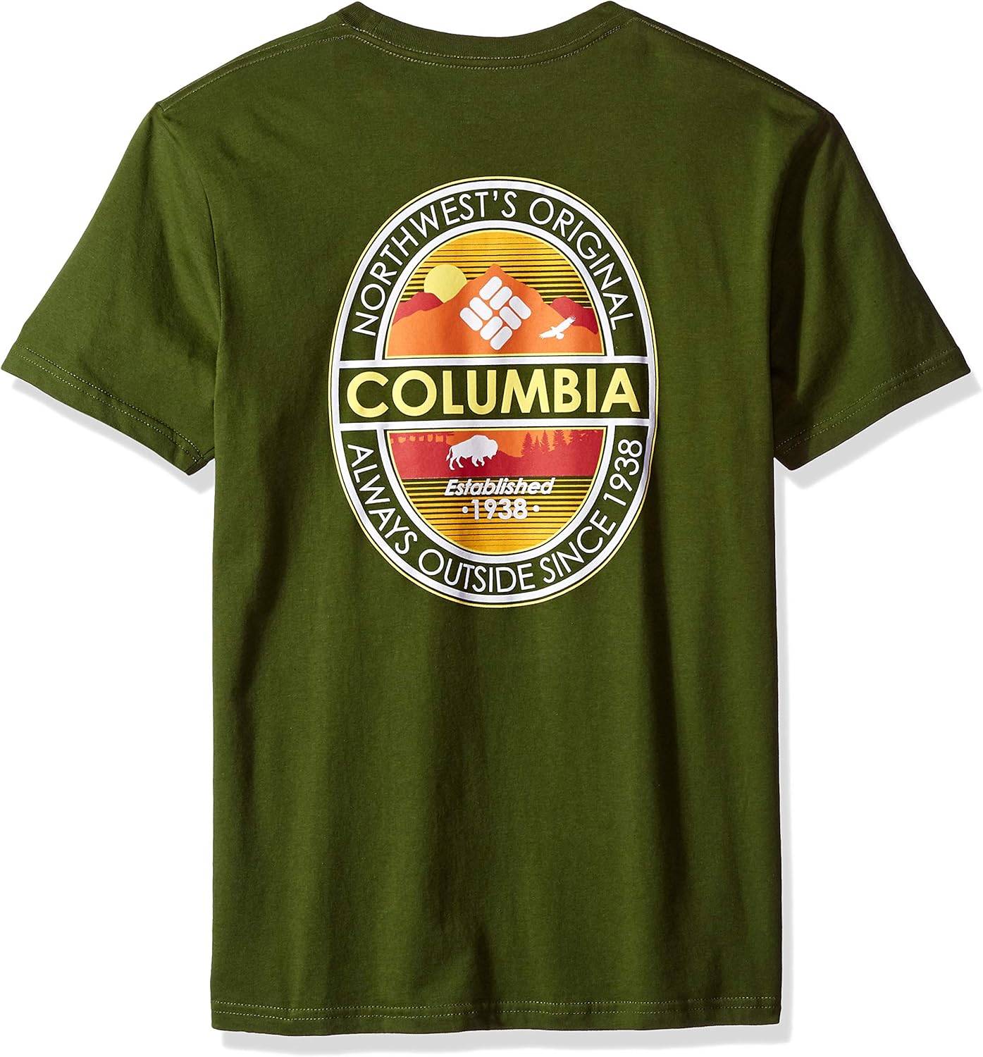 Columbia Men's Graphic T-Shirt: Clothing