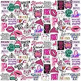 Mean Girls Variety 100ct Vinyl Large Deluxe Stickers Variety Pack – Laptop, Water Bottle, Scrapbooking, Tablet, Indoor/Outdoor