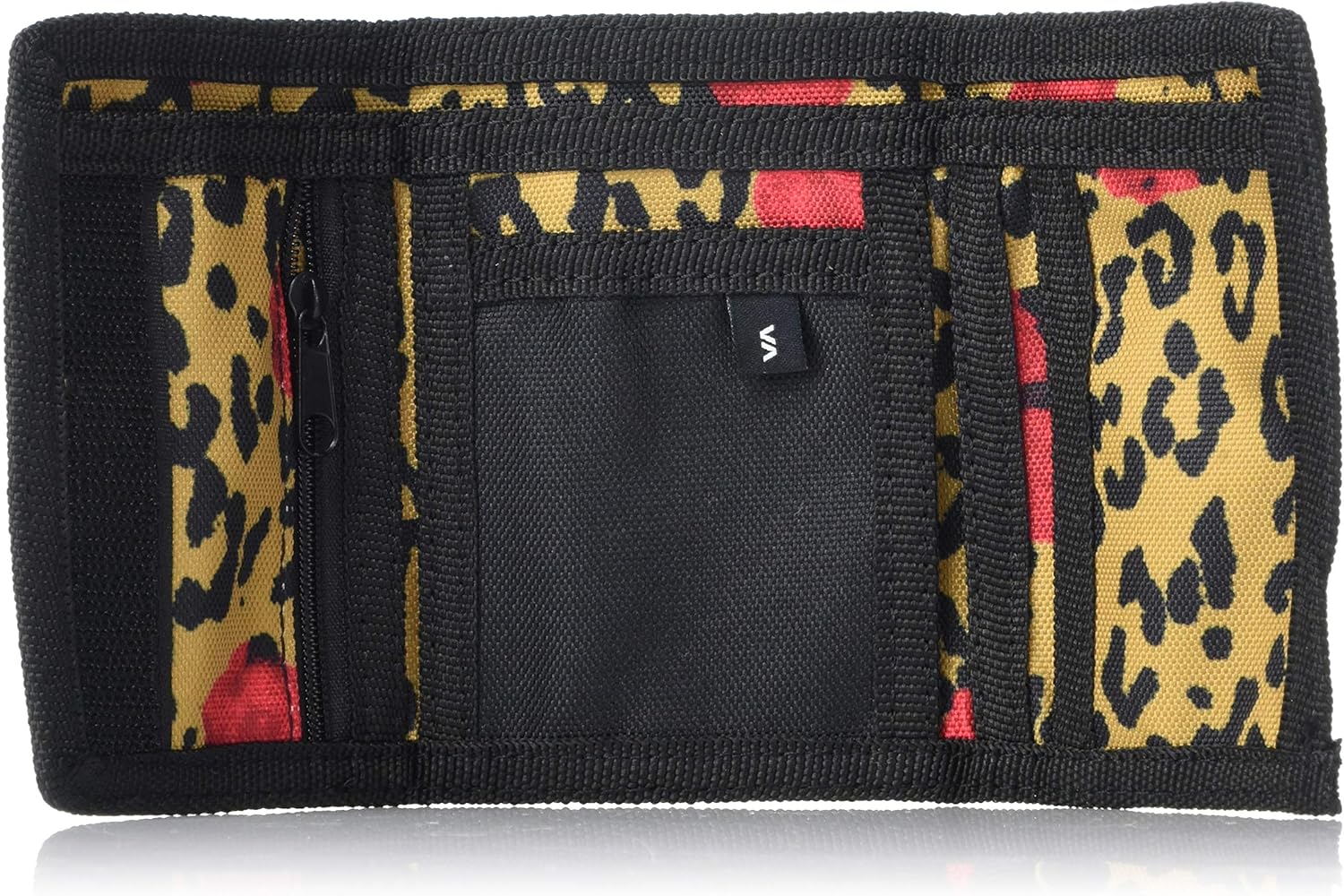 RVCA Men's Tri-Fold Wallet, KHAKI, ONE SIZE: Clothing