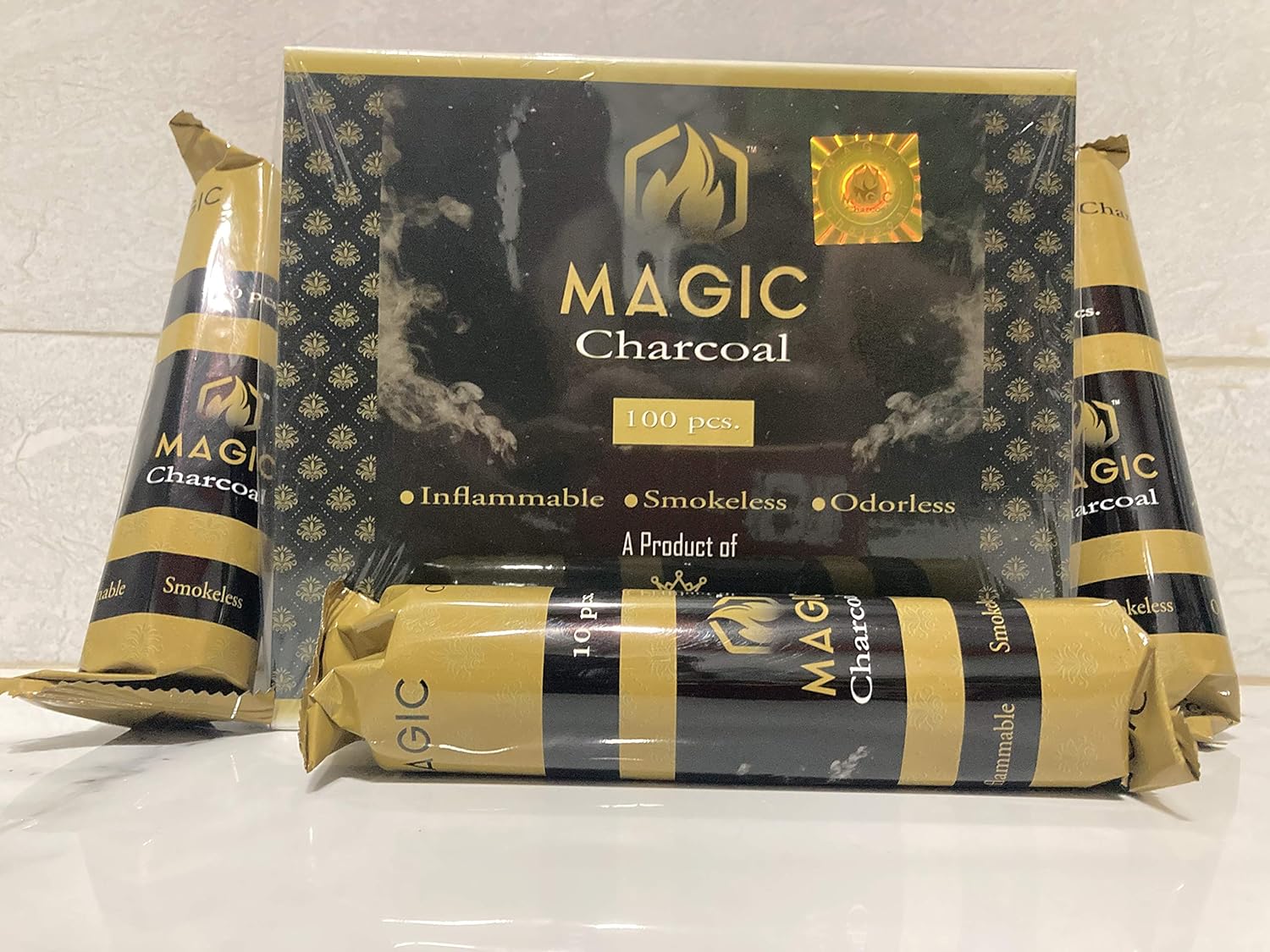 Buy Magic Coal (100pc) for Hookah Charcoal Online at Low Prices in