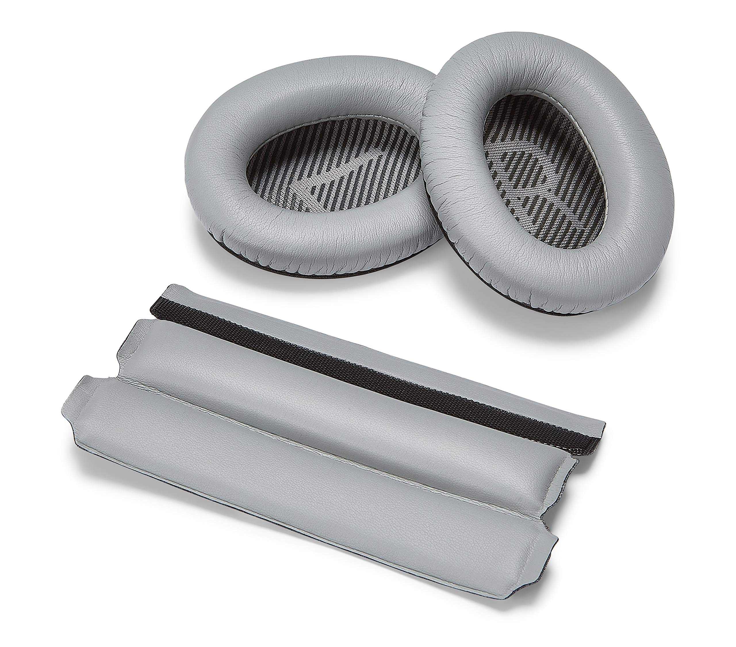Premium Ear Pads and V2 Headband Cushion pad compatible with Bose QuietComfort 35 (QC35) and QuietComfort 35 (QC35 II) Headphones (Grey) - NOT Compatible with Any Other Model