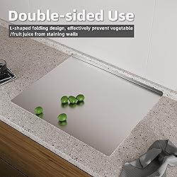 KORVOS Stainless Steel Cutting Board, 15.7" x