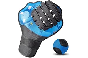 Strdfeve 1PCS Water Ball and Glove Set,Water Bouncing Ball Catch Mitt,Pool Baseball Catching Mitt for Beach Games,Play Catch Skip Ball&Glove