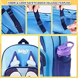 Bluey Backpack for Kids Bluey 3D Cute Rucksack Nursery Preschool Lightweight view 4