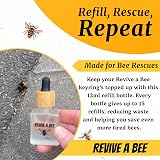 Revive a Bee Gift Box 2x Bee Revival Keyrings Refill Seed Paper Gift For Eco view 4