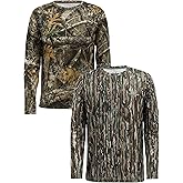 Realtree Men's Long Sleeve Performance Tees (2 Pack)