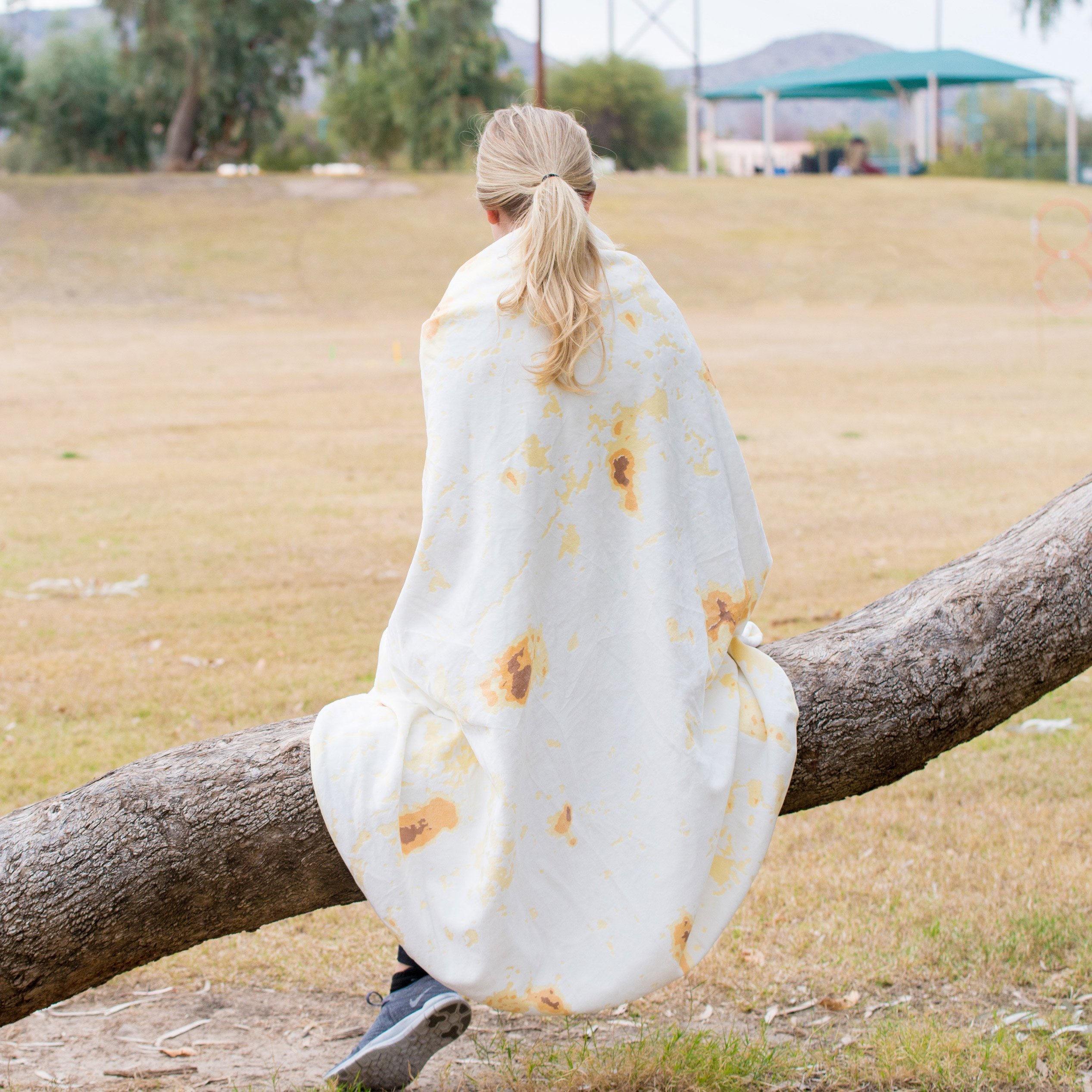 Burrito Blanket, Be a Giant Human Burrito, Tortilla or Taco, Soft Plush