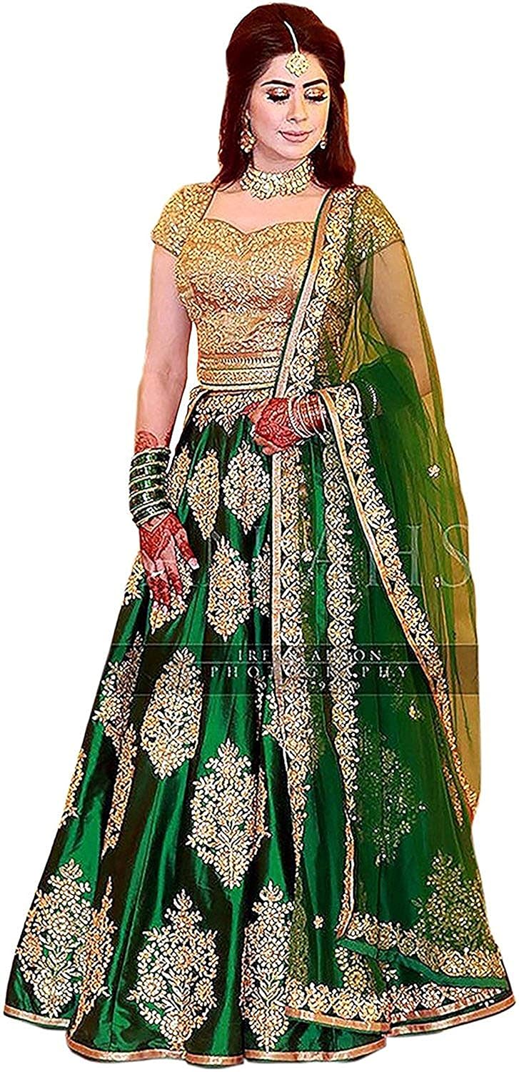 styleelitee women's georgette embroidered lehenga choli (style-col-xc2001_multicolour_free size)