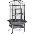 Prevue Pet Products 34521 Dometop Bird Cage, Large, Black Hammertone