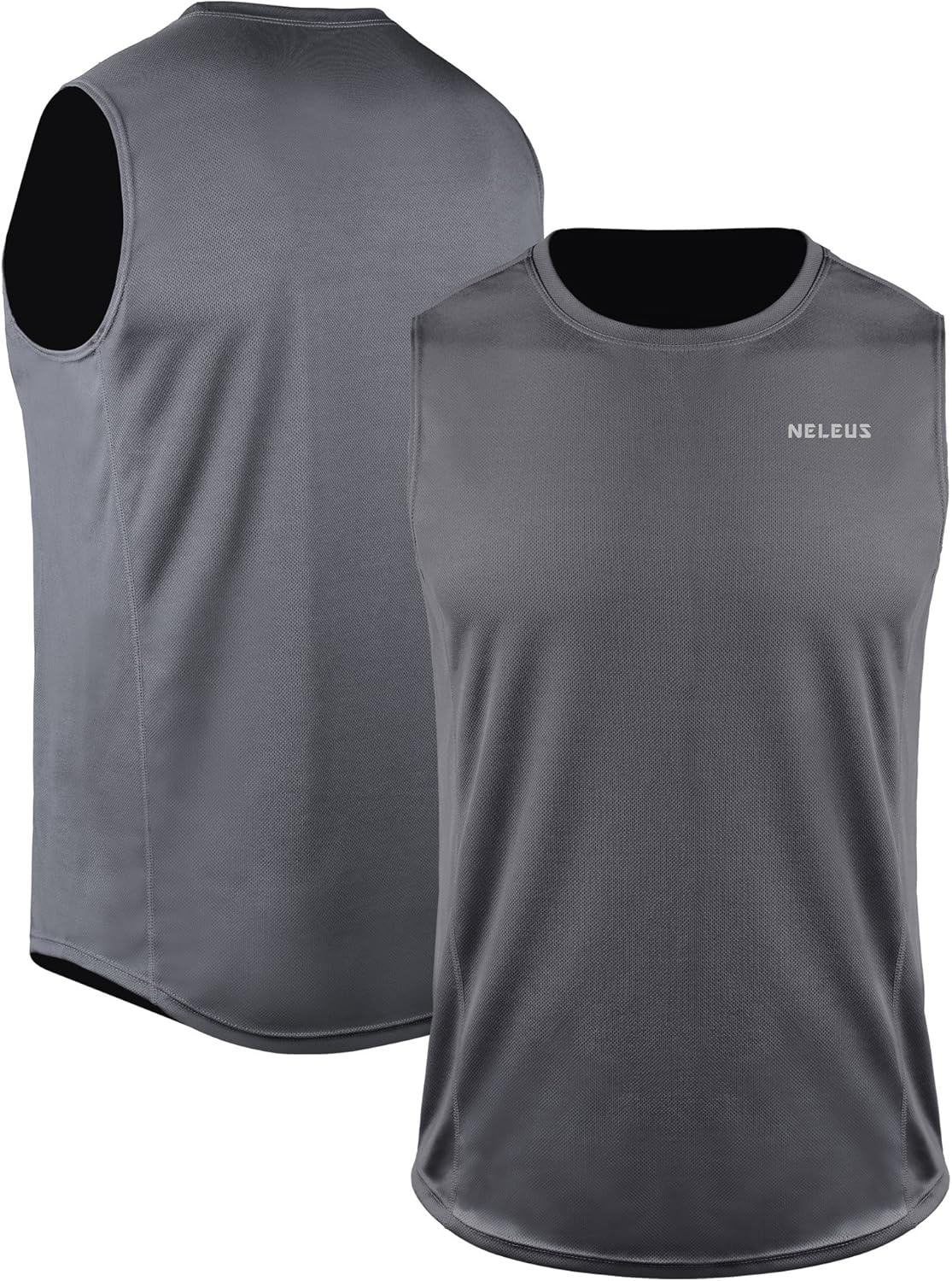 Neleus Men's Dry Fit Workout Running Muscle Tank Top: Clothing