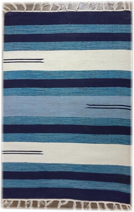 Srj Handicrafts Multi Colour Handmade Cotton Dhurrie - Rug 2 * 3 Ft.