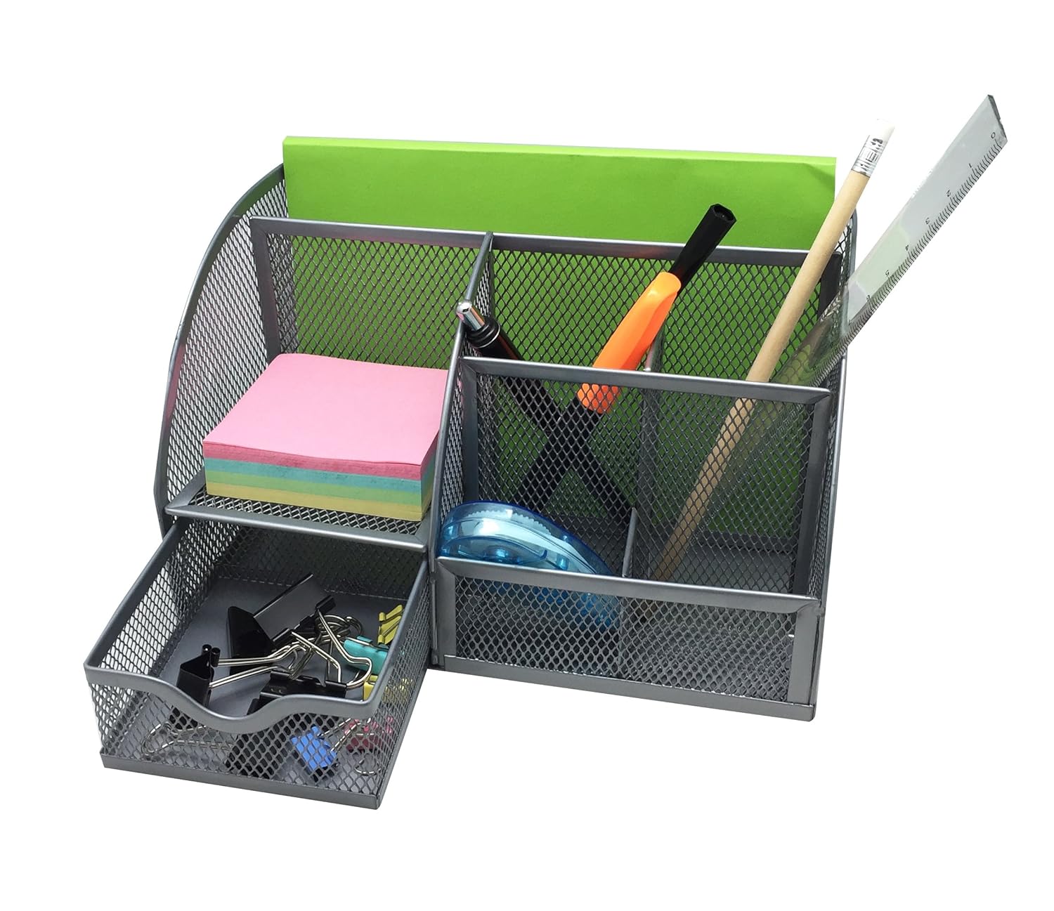 Exerz Revistero archivador Triple de Malla metálica/Archivadores de