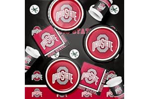Trendware Ohio State University Tailgating Kit, Serves 8