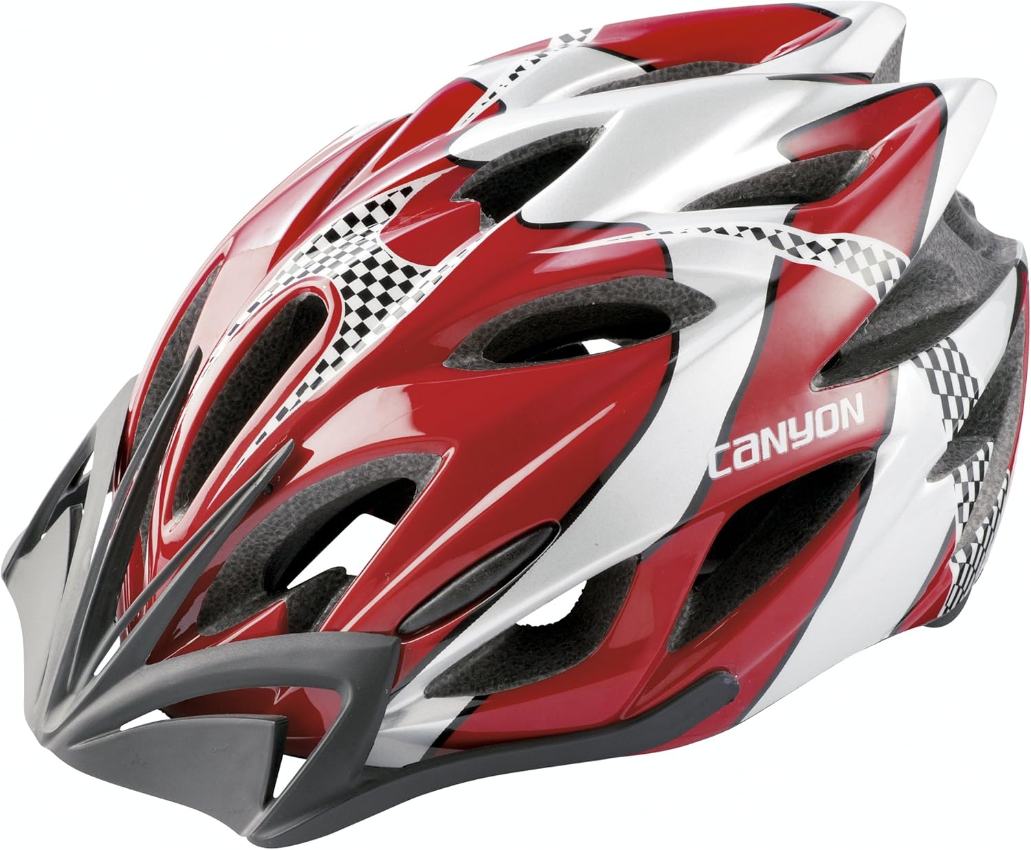 Canyon Ventura Helmet 5861 Red/Silver Amazon.co.uk Sports & Outdoors