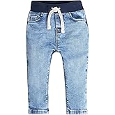 Gerber Unisex-Baby Toddler Rib Waist Stretch Denim Skinny Jeans