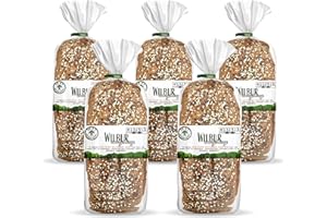 LOWCARB AVENUE Dr. B's Multigrain Bread | 1g Net Carbs & 7g Protein | Low Calorie, Vegan, Sugar Free | Fresh, Sliced, Keto & Low Carb Bread Loaf (5 Pack (16 oz), Everything Seasoning)