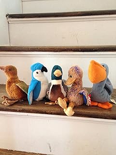 peacock beanie baby value