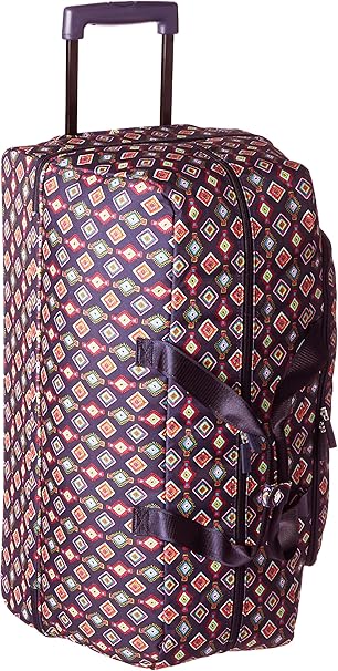 vera bradley large wheeled duffel bag