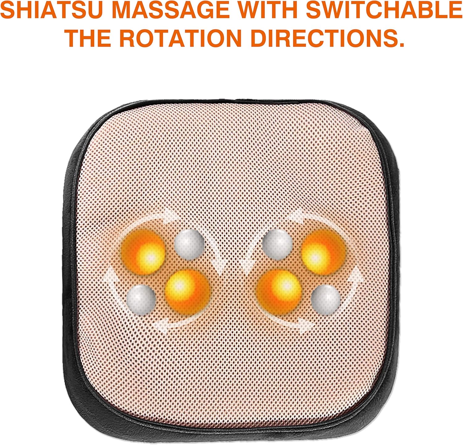 Snailax 2-in-1 Shiatsu Foot and Back Massager with Heat, Kneading Foot Warmer, Electric Feet Massage - Image 5