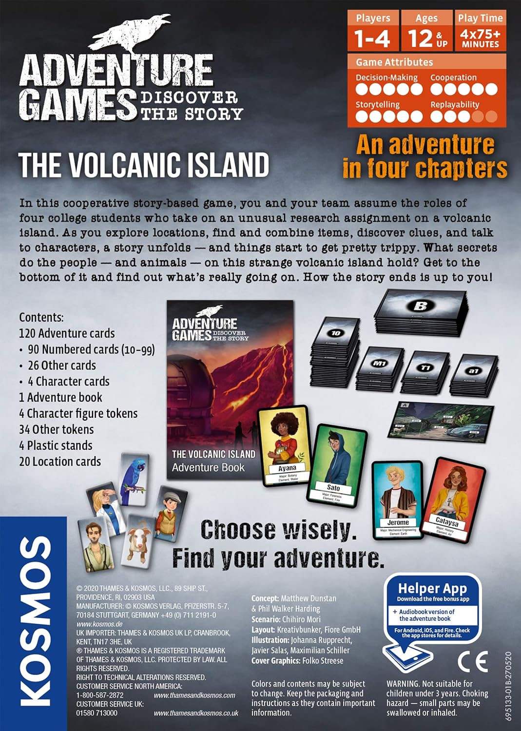 Thames & Kosmos Adventure Games: The Volcanic Island - Image 3