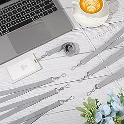Patelai 60 Pcs Breakaway Lanyards with J Hook Bulk