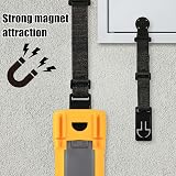 NQEUEPN Magnetic Hanging Strap Kit for Fluke Digital Multimeter Black view 5
